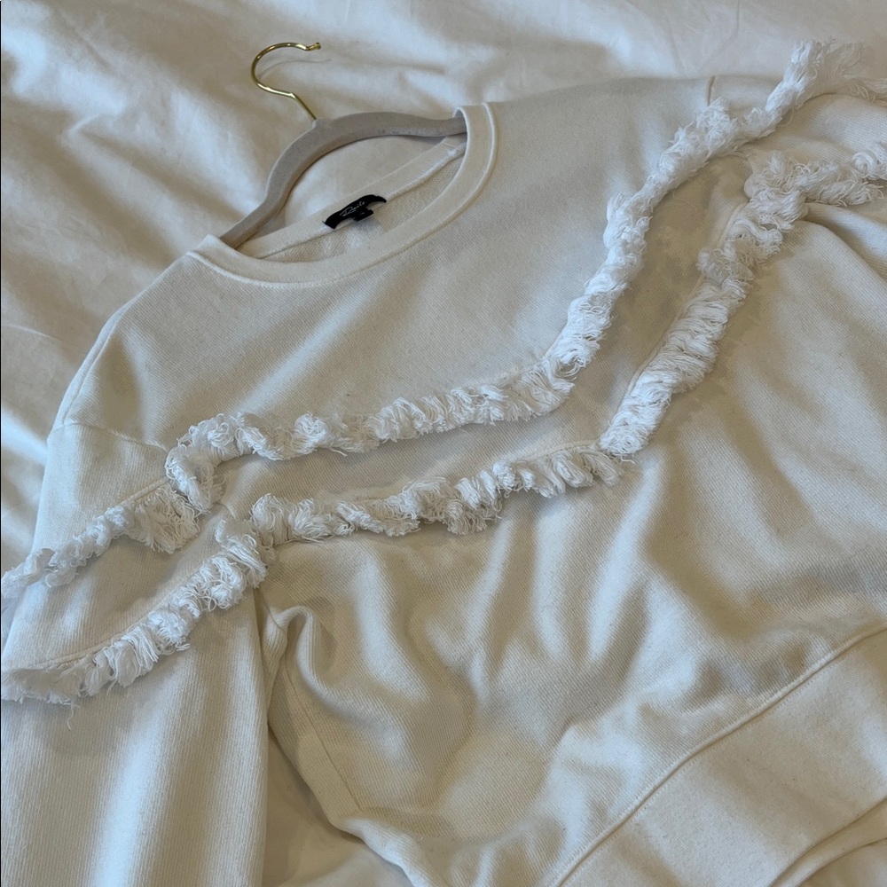 Rails Cream Textured Top - Picture 3 of 4